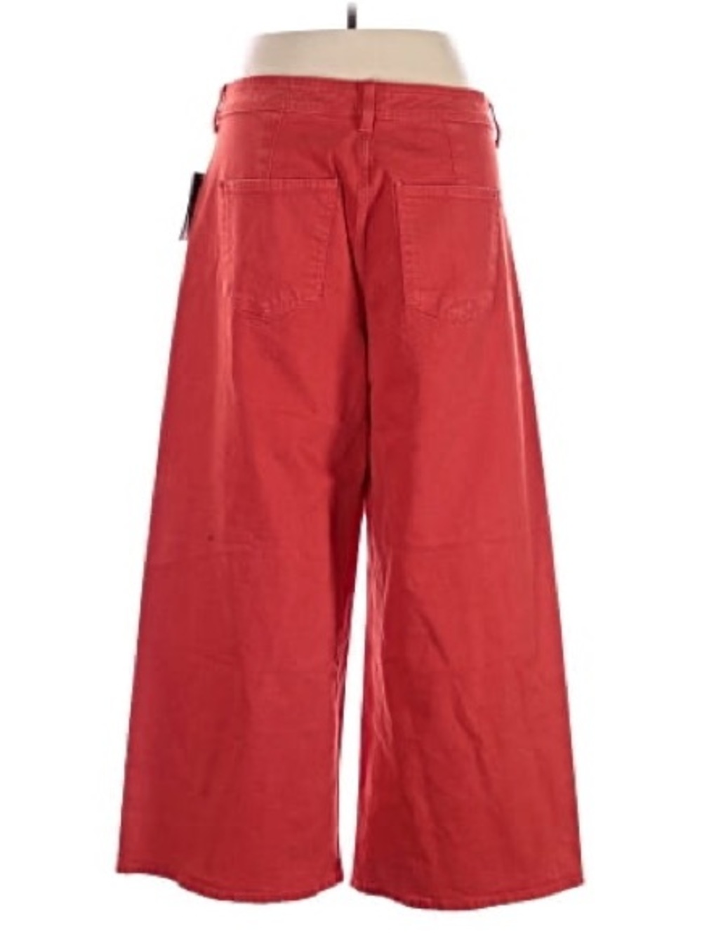 Universal Thread Red Wide Leg Flare Jeans - Picture 2 of 4